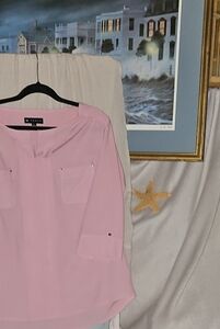NWOT N Touch Light Pink Women's Blouse